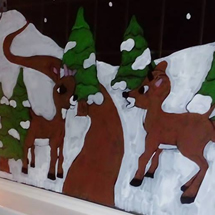 Reindeer Windows