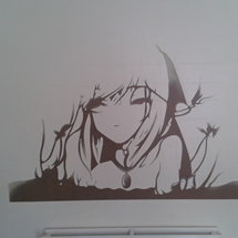 Manga Style Mural